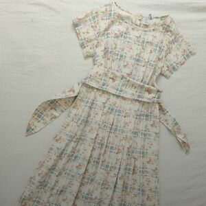 J.G. Hook Floral Dress with Anchor Logo